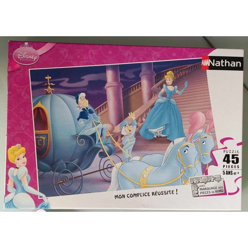 Puzzle Cendrillon - Disney Princess - Nathan