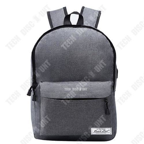 TD® Sac à dos rangement ordinateur bleu gris foncé Back to Work pour homme