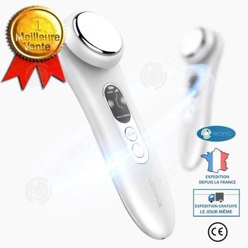 I? Appareil Anti Rides Visage, Appareil Massage Soin Visage Chaud Et Froid Dispositif De Beaut? Led Lumi?Re Appareil De Beaut?