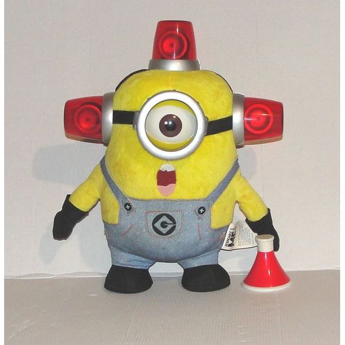 Peluche Minion Sonore Lumineux Moi Moche Et Mechant Universal Despicable Thinkway Toys