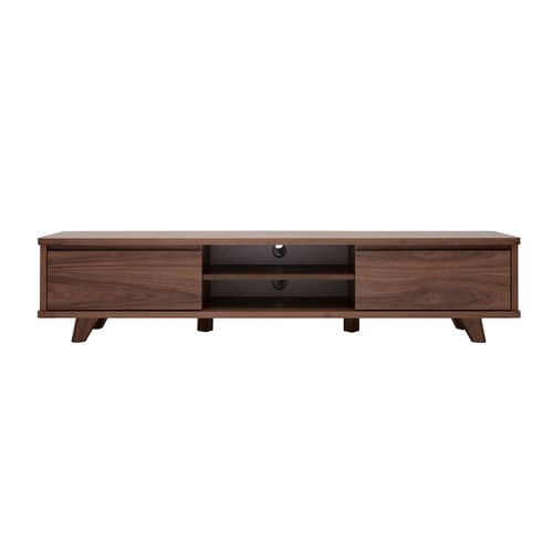 Meuble Tv Vintage Noyer L180 Cm Fifties