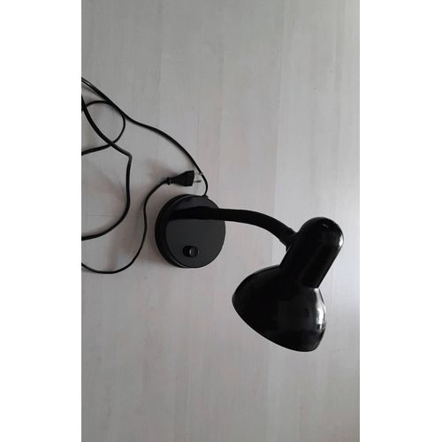 Lampe De Bureau Noire Vintage 