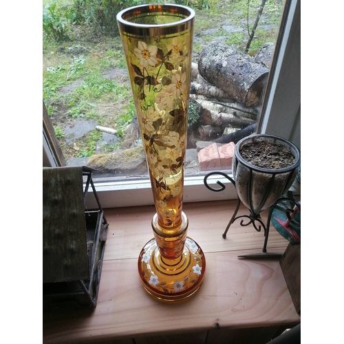 Vase cristal de bohème