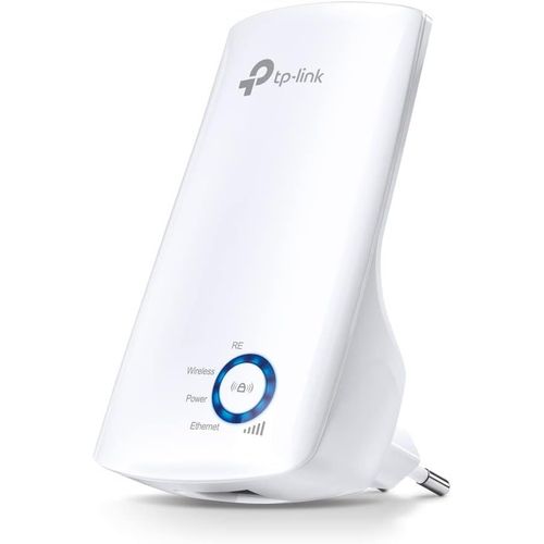 TP-Link Répéteur WiFi TL-WA850RE, Amplificateur WiFi N300, WiFi Extender, WiFi Booster, 1 Port Ethernet, couvre jusqu'à 90?, Compatible avec toutes les box internet