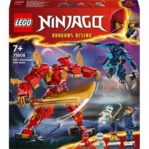 Lego Ninjago - Le Robot Élémentaire Du Feu De Kai - 71808