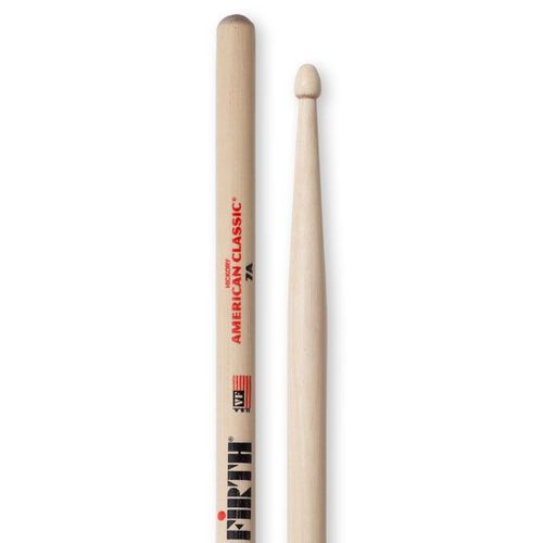 Baguettes Batterie Vic Firth 7a American Classic Hickory