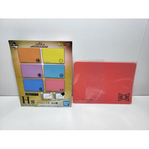 Dragon Ball Z History Of The Film Ichiban Kuji H Memo / Block Note Ruban Rouge