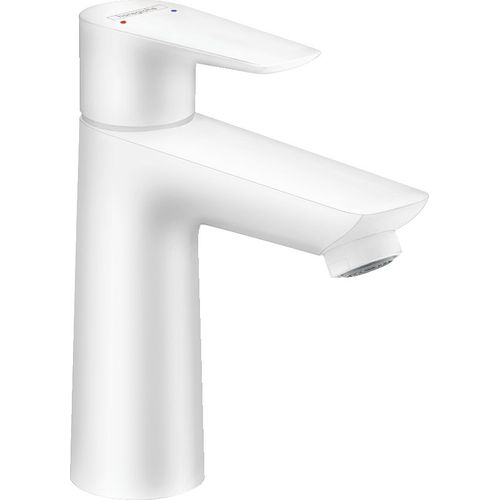 Mitigeur de lavabo HANSGROHE Talis E , avec tirette et vidage blanc mat - 71710700