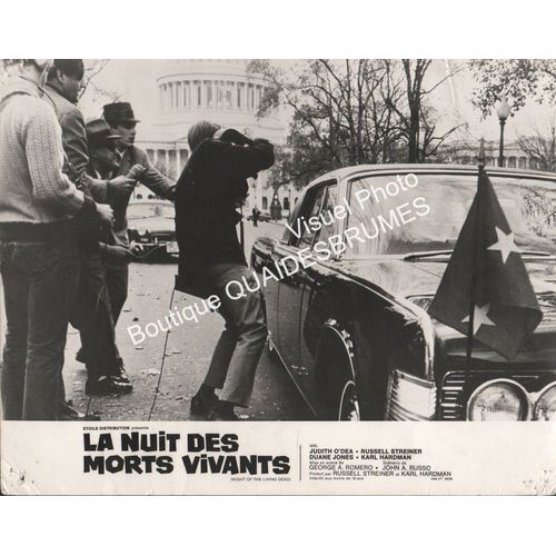 La Nuit Des Morts-Vivants (The Night Of The Living Dead) : Photo D'exploitation Cinématographique - Format : 23,5x30 Cm - De George A. Romero, Avec Duane Jones, Judith O'dea, Keith Wayne - 1970