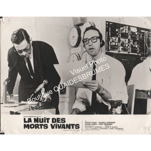 La Nuit Des Morts-Vivants (The Night Of The Living Dead) : Photo D'exploitation Cinématographique - Format : 23,5x30 Cm - De George A. Romero, Avec Duane Jones, Judith O'dea, Keith Wayne - 1970
