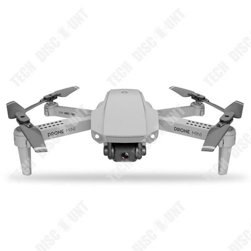 Td? Drone Mod?Le E88 4k Cam?Ra A?Rienne ? Double Cam?Ra Haute D?Finition Drone D'avion T?L?Command? Pliable ? Quatre Axes ? Hauteur-Tech Discount