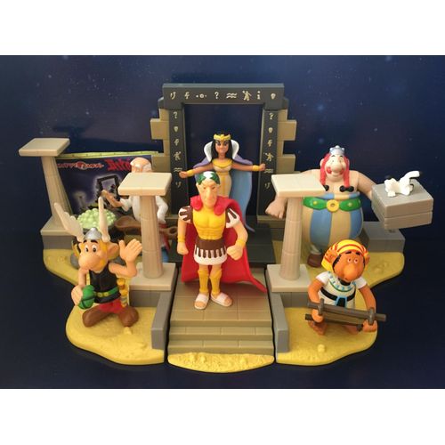 Collection Complète Asterix Et Cléopatre (Mc Donald Happy Meal 2002)