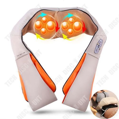 Td® Instrument Électrique De Massage De La Colonne Cervicale Pétrissage Compresse Chauffante Multifonctionnel Corps Entier Masseur