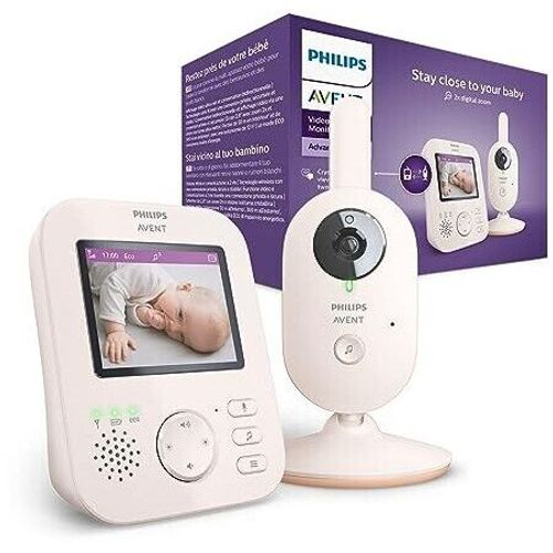 Philips Avent Baby Monitor Scd881/26 Moniteur Vidéo Numérique Pour Bébé