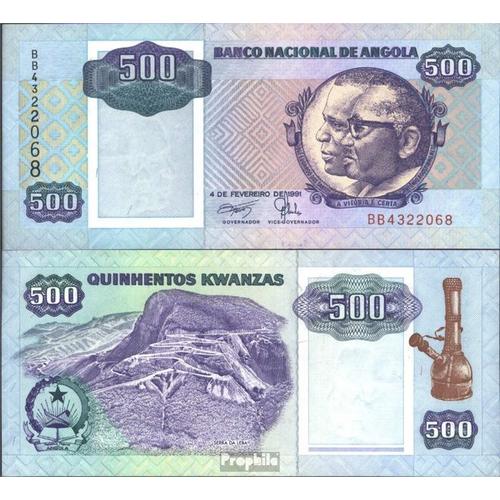 Angola Pick-No: 128b Neuf 1991 500 Kwanza