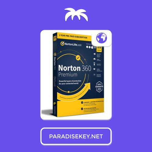 Norton 360 Premium 2021 | 10 Appareils | Protection Pc, Mobile Windows, Mac, Android Phone, Antivirus, Sécurité Internet, Gestion Mots De Passe, Protection Webcam, Vpn, 75 Go Stockage Cloud | 1 An | P