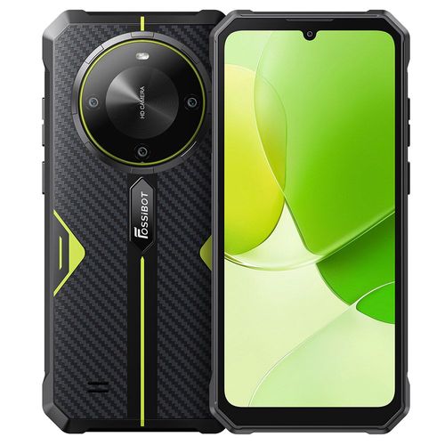 Fossibot F105 Smartphone Robuste 12 Go de RAM + 64 Go de ROM Double SIM 4G - Vert