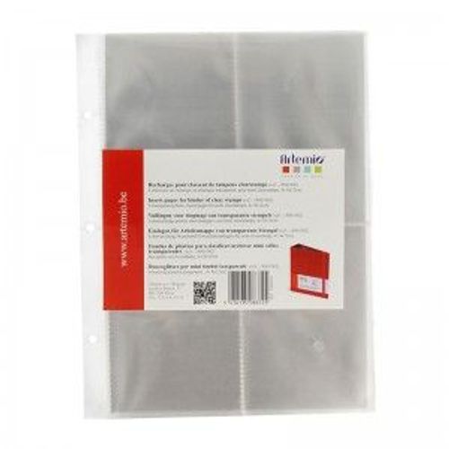 6x4 Pochettes Pour Classeur 3 Anneaux - 12x8 Cm