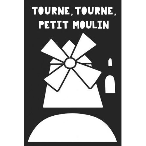 Pochoir Moulin - 10x15 Cm