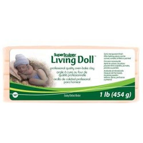 Super Sculpey Living Doll - Peau De Bébé - 454 Gr