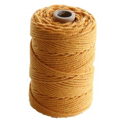 Corde Coton Ocre - 70 M X 2,2 Mm
