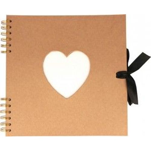 Album Kraft - 40 Feuilles - 25x25 Cm