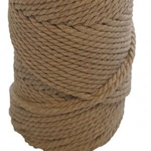 Corde Coton Marron - 33 M X 4 Mm