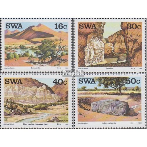 Namibie - Sud-Ouest De L\'afrique 621-624 (Complète.Edition.) Neuf Avec Gomme Originale 1988 Attractions