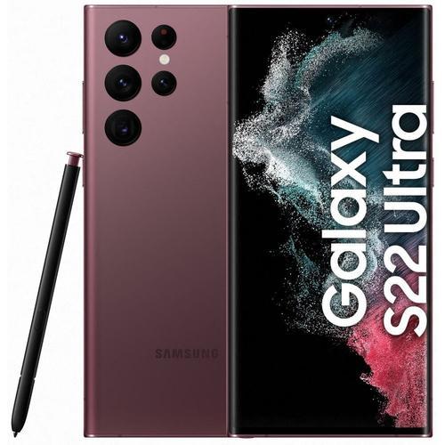 Samsung Galaxy S22 Ultra 256 Go Bordeaux