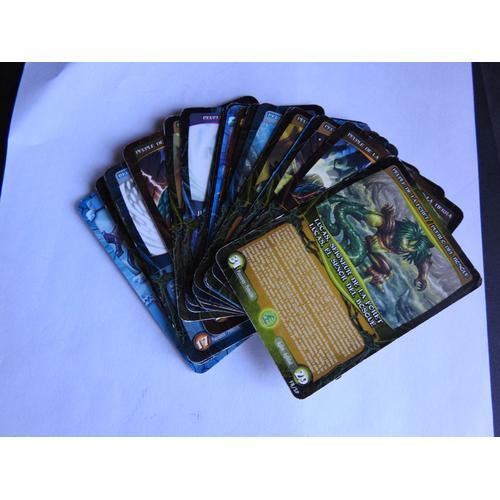 Lot De 19 Cartes Gormiti / Les Eigneurs De La Nature / Dont 5 Elements En Fusion