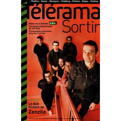 Télérama Sortir N° 3144 : Le Dub Mutant De Zenzile