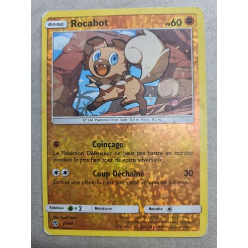 Pokemon Rocabot Reverse 25/40 Mcdondald's