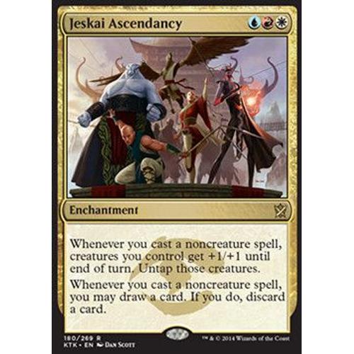 Ascendance Jeskaï - Les Khans De Tarkir - Jeskai Ascendancy - R - Mtg - Foil / Premium