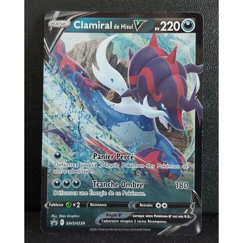 Clamiral De Hisui V - Ptomo - Swsh239