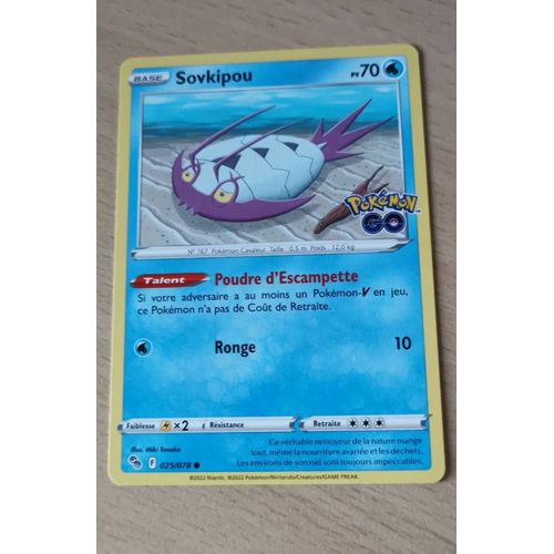 Sovkipou 025/078 Commun Pokemon Go