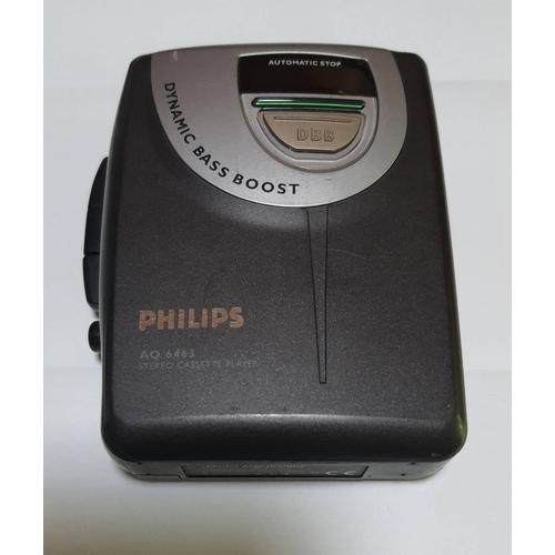 Lecteur Cassette Philips Bast Boost AQ 6463