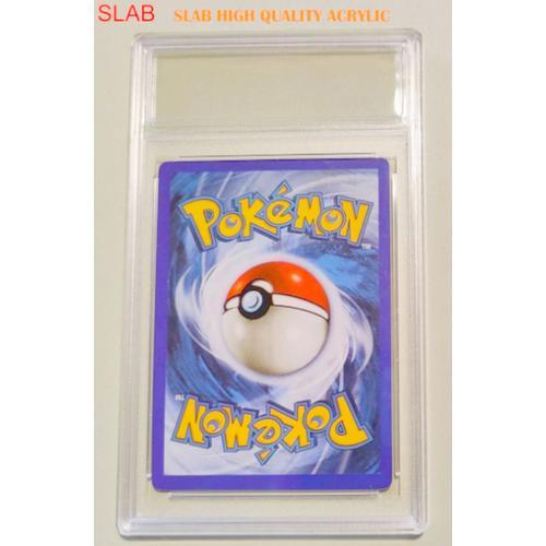 Lot X 10 Boite Protection Carte Pokémon Acrylique Plexiglas Psa