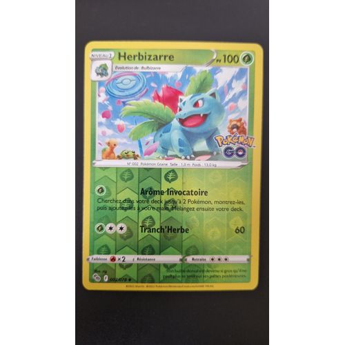 Pokémon Herbizarre Reverse 002 / 078 Eb10.5 10.5 Pokémon Go