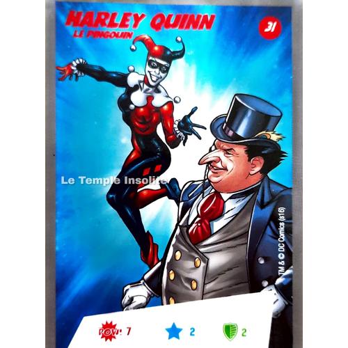 Carte Match Dc Comics - Harley Quinn / Le Pingouin #31