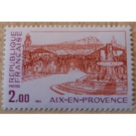 Timbre Neuf De 1982, Aix-En-Provence, 2 Francs.
