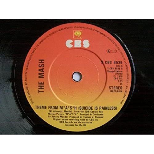 Theme From M*A*S*H (Suicide Is Painless) (Uk 7 Inch Vinyl Single)
