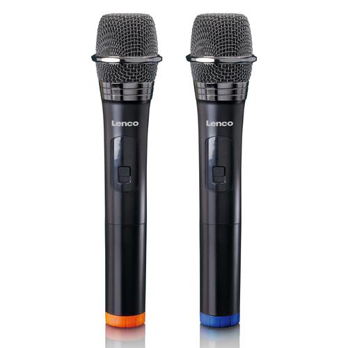 LENCO MCW-020BK SET DE 2 MICROPHONES SANS FIL