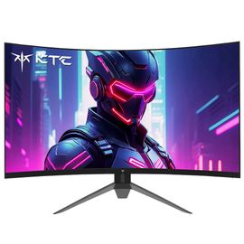 KTC H32S17F - Moniteur de jeu incurvé 32" - Panneau HVA 1920*1080, taux de rafraîchissement de 240 Hz, 125 % sRGB, rapport de contraste 3500:1, synchronisation adaptative, HDR10, temps de réponse de 3 ms