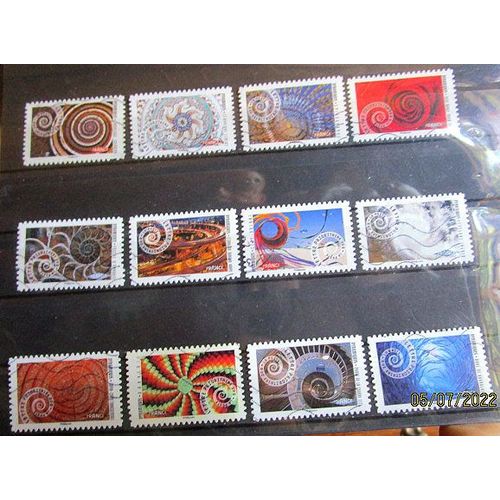 2014. Série Complète Adh927 À Adh938: Dynamiques