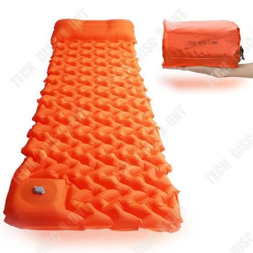 Td? Tapis Gonflable De Pied Tapis De Camping En Plein Air Tapis De Plage Camping Gonflable Rapide Coussin Gonflable ?Tanche ? L'humi