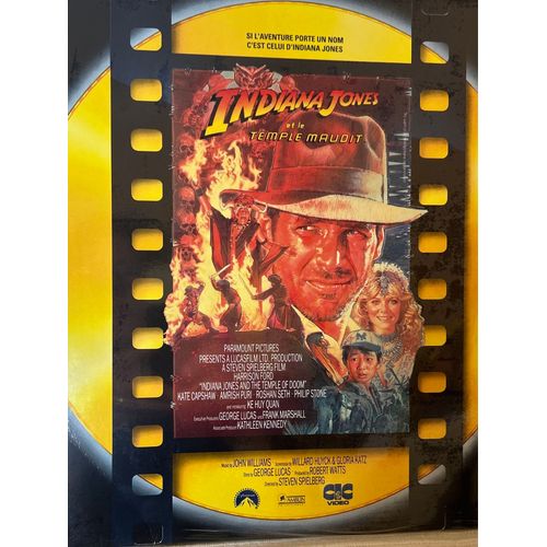 Laser Disk Neuf Sous Cellophane Indiana Jones Et Le Temple Maudit.Paramount Pictures. Philips