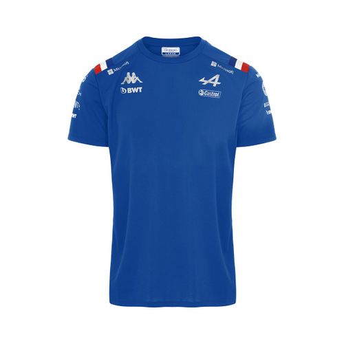 T-Shirt Enfant Kappa Abolif Bwt Alpine F1 Team Officiel Formule 1
