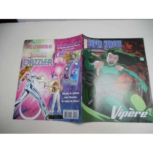 Fascicule Marvel Super Heroes La Collection Officielle N°114 Vipere Tbe //C1