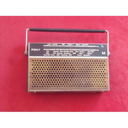 Poste radio Sony Vintage.