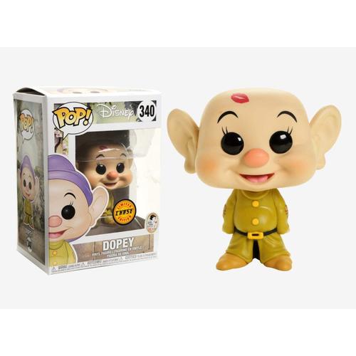 Funko Pop Dopey (Simplet) Chase Version Blanche Neige Et Les 7 Nains 340 Disney